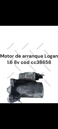 Motor de arranque Logan 1.6 8v cod cc38658