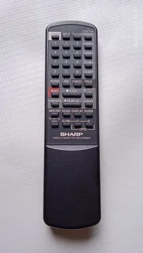 Controle Video Cassete Sharp original
