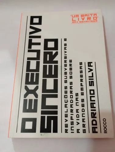 Livro - O Executivo Sincero - Semi Novo