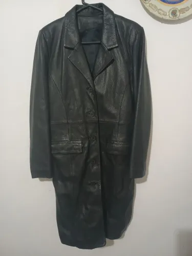 Casaco de Couro Preto Elegante Julian marcuir