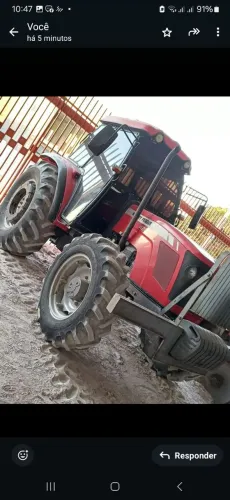 Trator traçado completo 