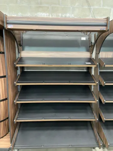 EXPOSITOR LATERAL PARA PÃES E EMBALADOS - CRISTAL AÇO 