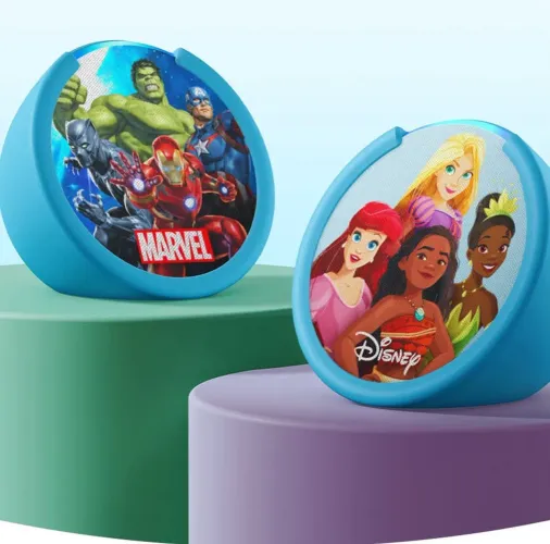 Caixa de Som Inteligente Echo pop - Marvel e Disney