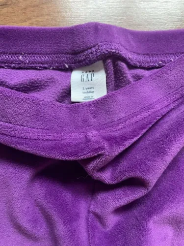 Legging GAP veludo infantil