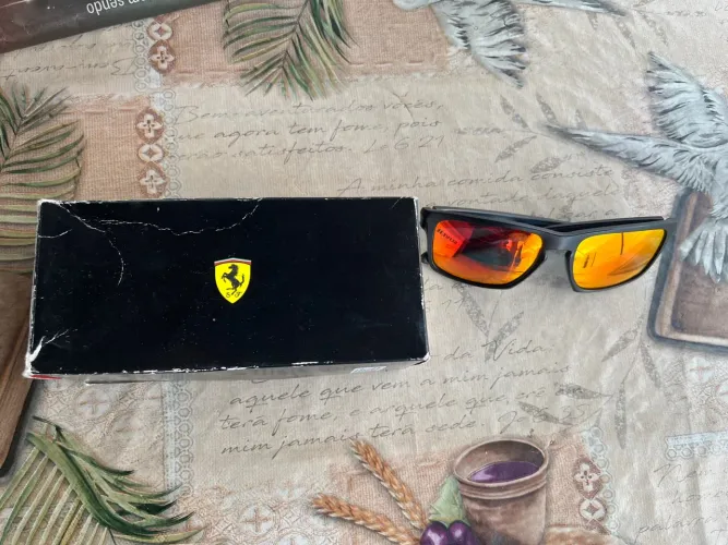 Óculos de sol Oakley Silver Ferrari