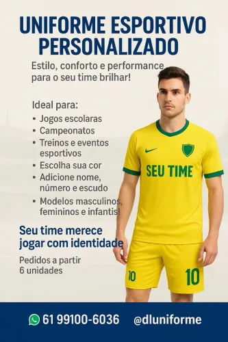 Uniformes Esportivos Personalizados - Seu Time com Identidade!