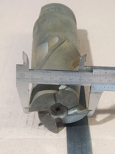 Fresa de topo d. 63,5 mm HSS
