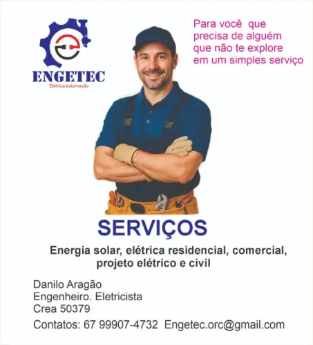 SERVIÇOS DE ELÉTRICA RESIDENCIAL COMERCIAL E PROJETOS