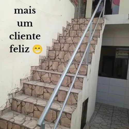 Corrimão de escada 