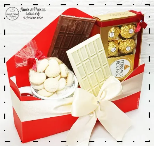 Presente Com Chocolates