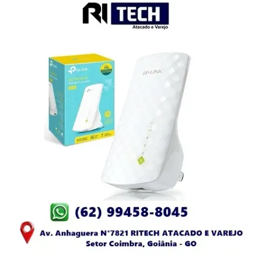 Repetidor De Sinal Wi-fi Tp-link Re200 Ac750 Dual Band