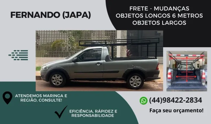 Fretes, carretos e mudanças 