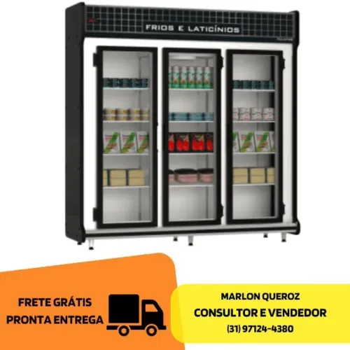 Auto Serviço Refrigerador 3 Portas PoloFrio 127/220v