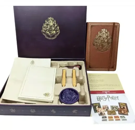 Kit Diário Deluxe - Harry Potter Hogwarts Deluxe Stationery