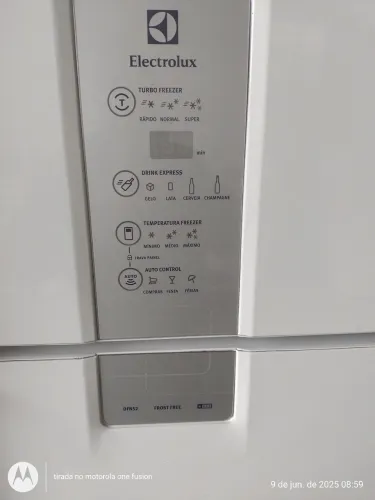 REFRIGERADOR ELECTROLUX. ELETROLUX