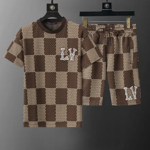 Conjunto Shorts e Camiseta Louis Vuitton Damier