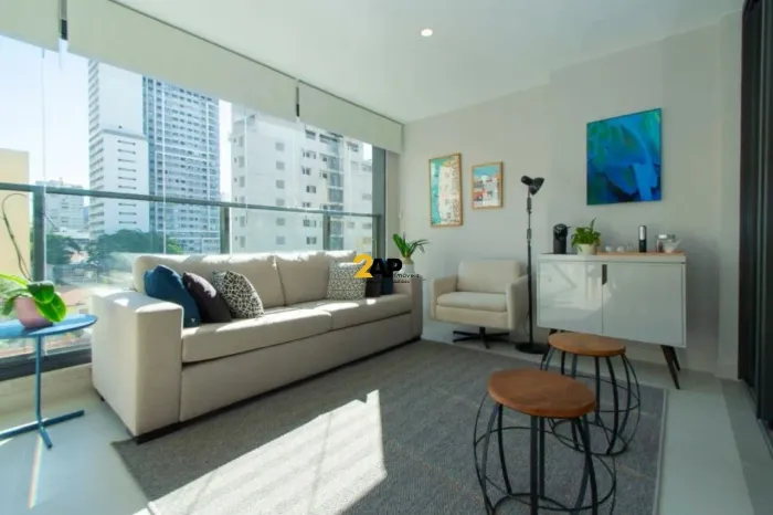Apartamento mobiliado à venda e locação em Perdizes: 3 suítes, 5 banheiros, 2 Vagas, Quadr