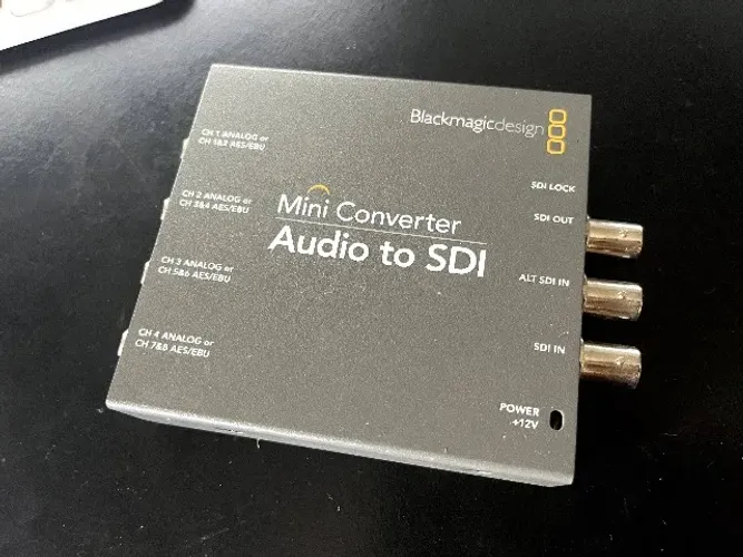 Blackmagic Design Mini Converter Audio to SDI