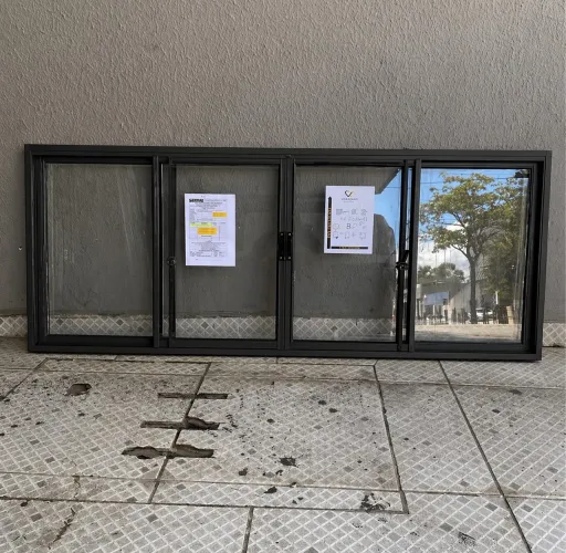 BÁSCULA DE ALUMÍNIO PRETO 60X1.50 - DIRETO DA FÁBRICA 