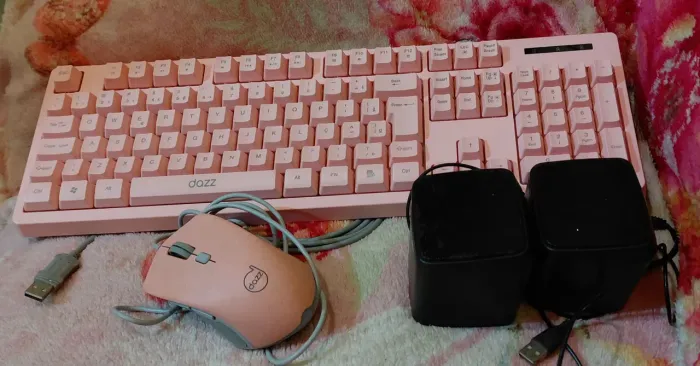 Kit gamer Rosa