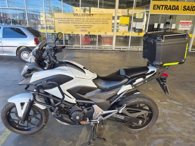 Honda NC 750X ABS 2015 - Branca | Impecável, Apenas 44.000 km
