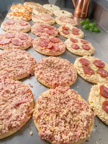 Pizzas brotinhos