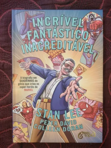 Stan Lee - incrível, fantástico, inacreditável. biografia em quadrinhos