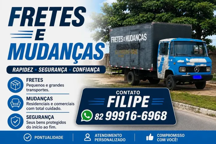 AGREGO CAMINHÃO E REALIZO FRETES AVULSOS