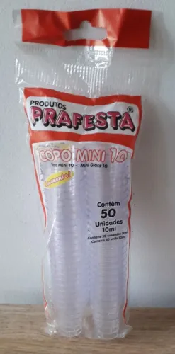 Copos 10ml PraFest