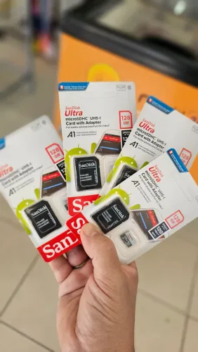 Cartão de Memória SanDisk Ultra Original 128gb + adaptador