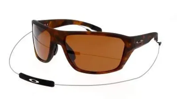 Óculos de sol Oakley Split Shot Marrom (custom) + duas lentes king of Lenses 
