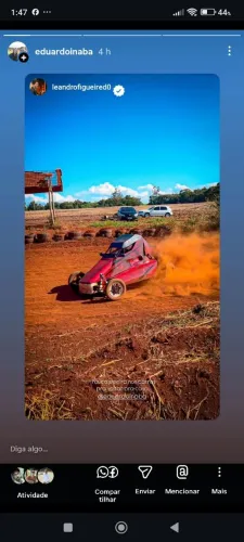 ? KART CROSS COMPLETO + CARRETINHA PLATAFORMA