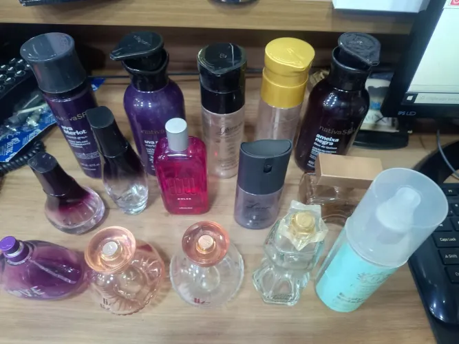 Kits frasco de perfume