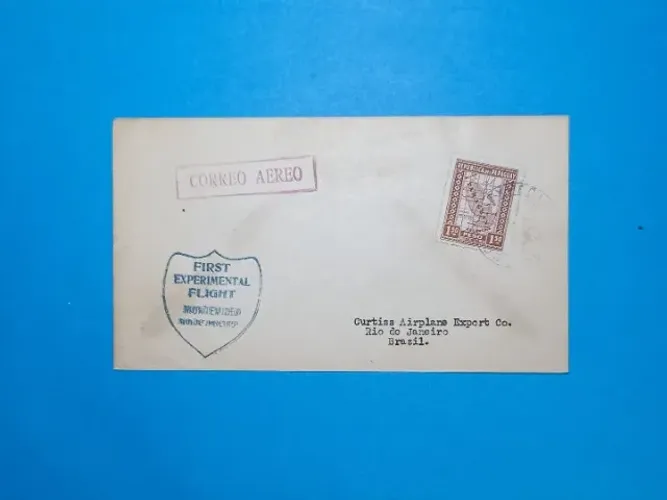Envelope selado Republica Del Paraguai 1.50 pesos 1928