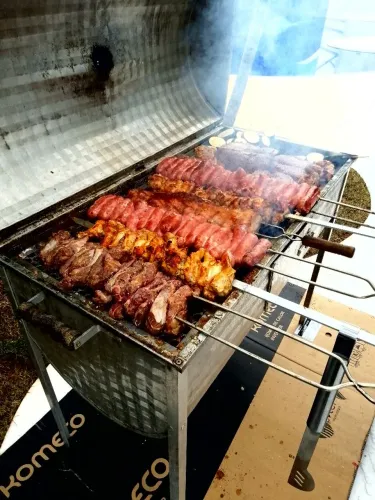 Evento de churrasco sushi e Alta gastronomia