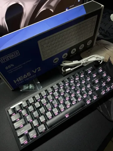 Teclado Magnético Epomaker HE65 V2 Sem Fio 8K