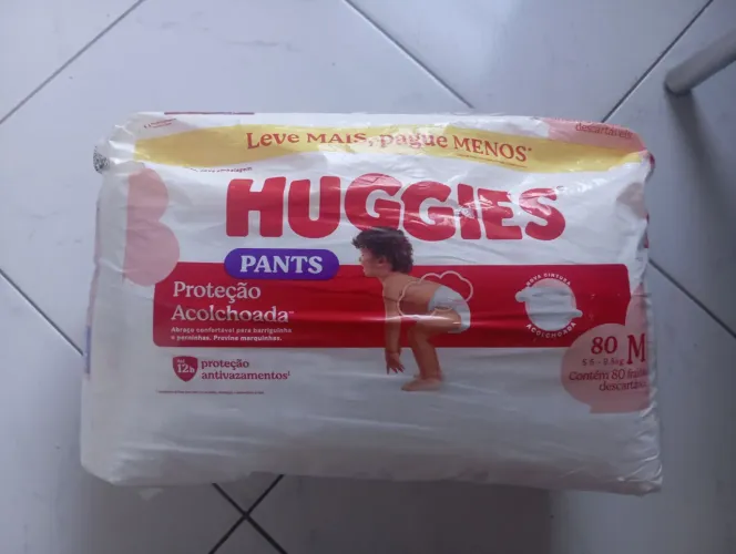 Fraldas Huggies 