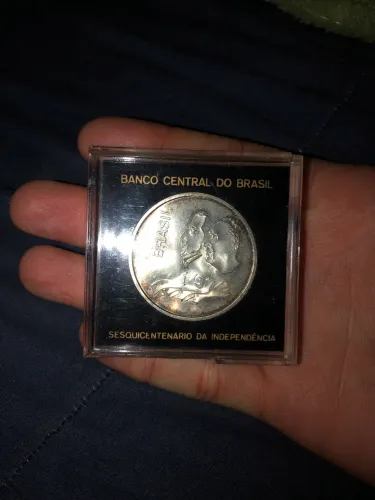 Moeda Comemorativa 1972 Sesquicentenário Independência