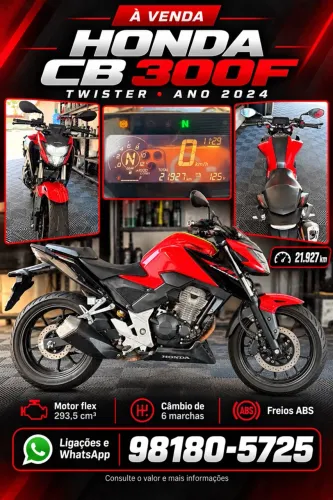 Honda CB 300f Twister Flex 2024