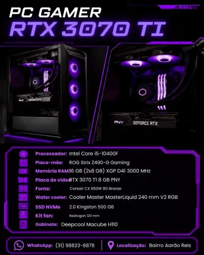 PC GAMER RTX 3070