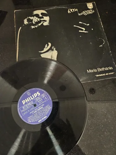 disco de vinil Maria Bethânia - Rosa dos Ventos - O Show Encantado (Gravado ao Vivo, 1971)