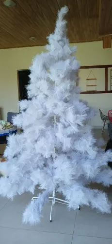 Arvore de natal branca