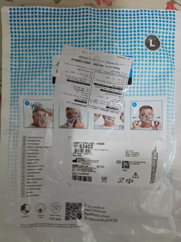 Máscara CPAP AirFit F20 (tamanho L)