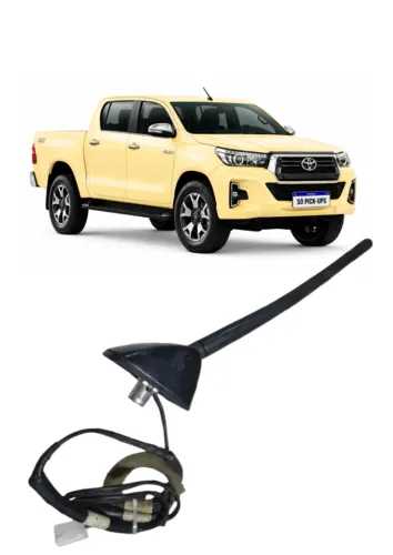Antena Do Teto Toyota Hilux 2016/2021 Original Com Chicote