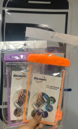 Capa de celular universal de plástico para chuva ou praia