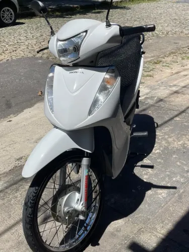 Honda Biz Branca - Muito Conservada - Pronta para Rodar
