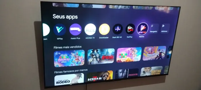 Tv smartv Android 49 polegadas 
