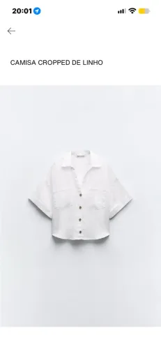 Camisa zara TAM m