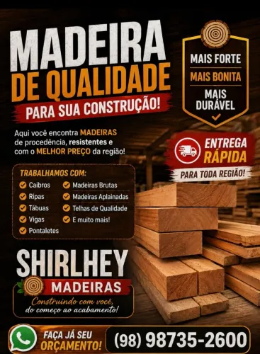 MADEIRAS EM PROMOCAO É AQUI!!!