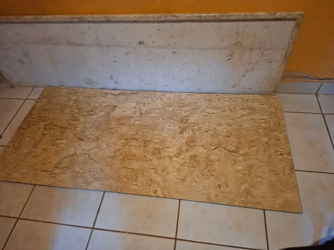 Peças de mármore novas